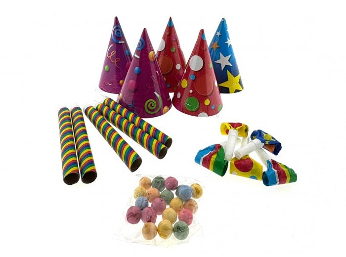 lot de cotillons pour 5 personnes