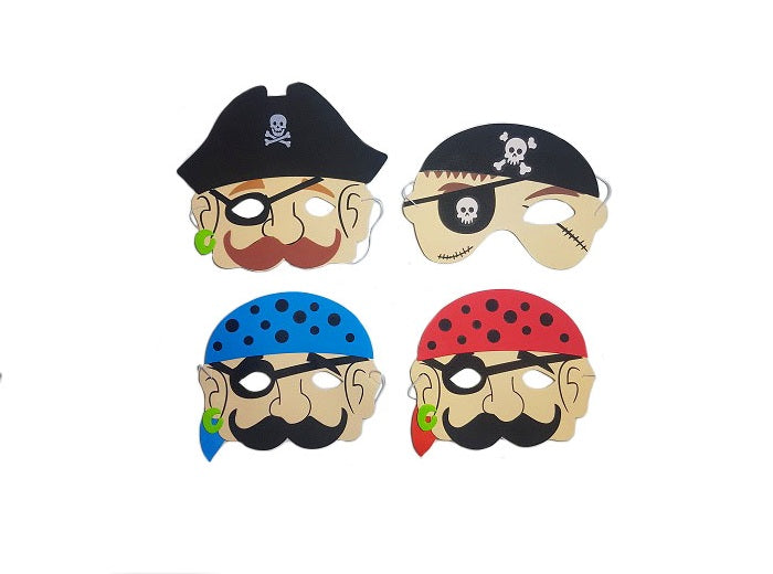 masque mousse pirate pour enfant mix