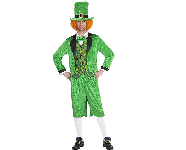 déguisement saint patrick homme 4pcs taille l