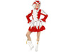 déguisement de majorette rouge 5pcs taille m