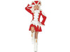 déguisement de majorette rouge enfant 5pcs taille 140cm