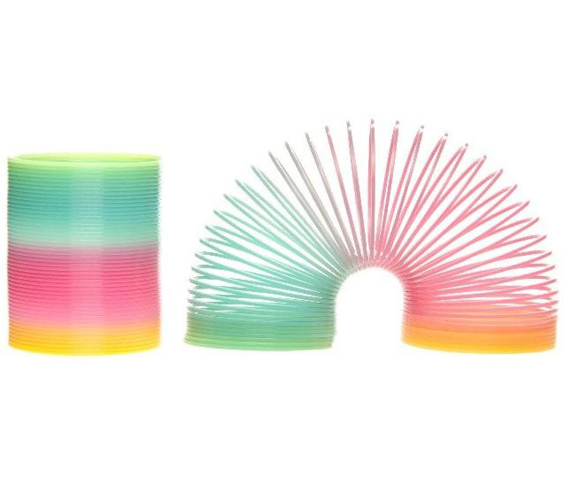 ressort spirale arc en ciel 5cm