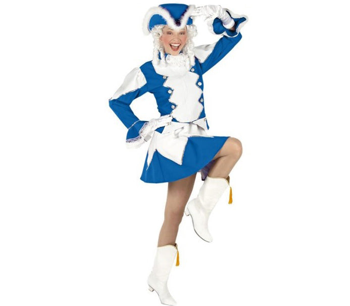 déguisement de majorette bleu taille l