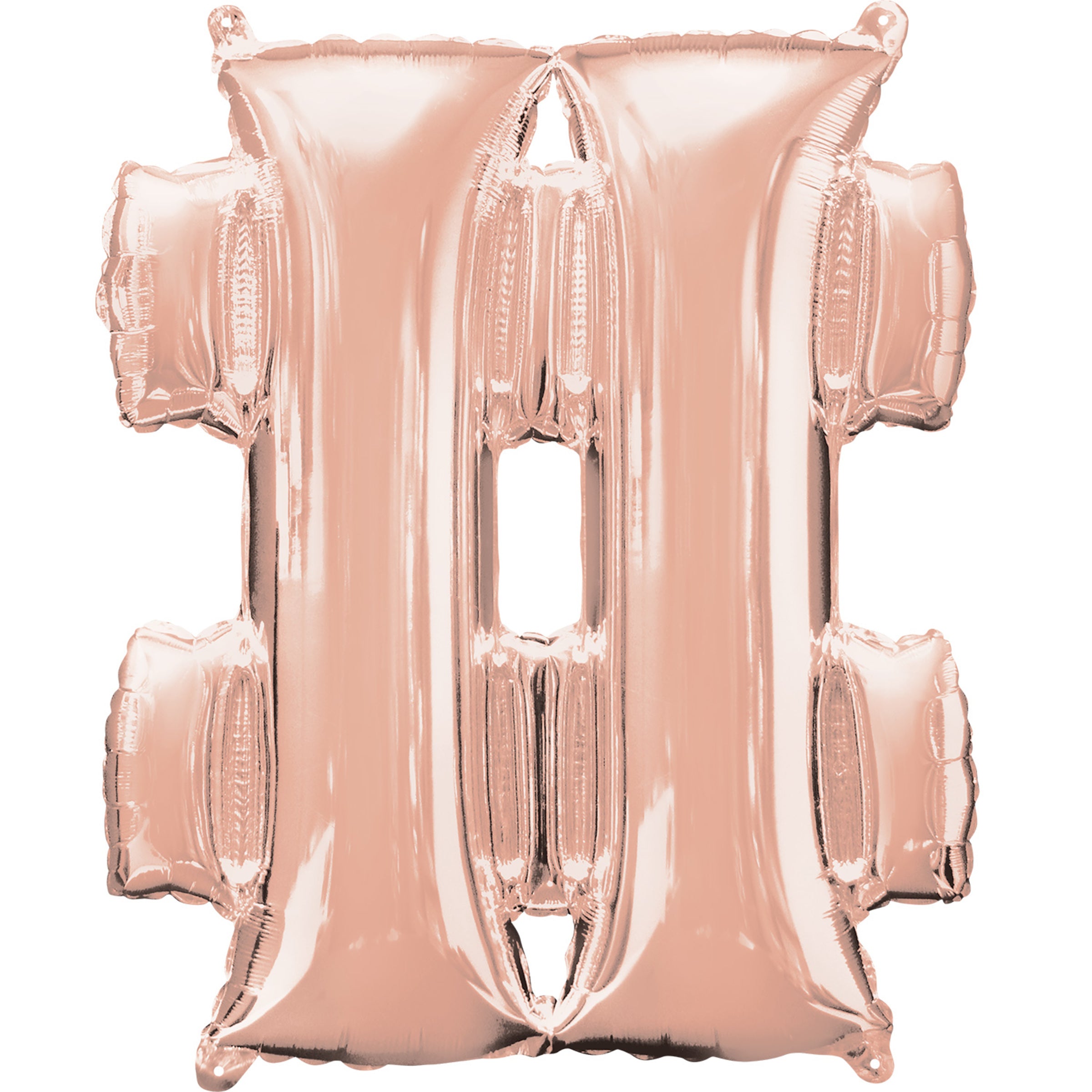 Ballon hashtag rose gold (40 cm)