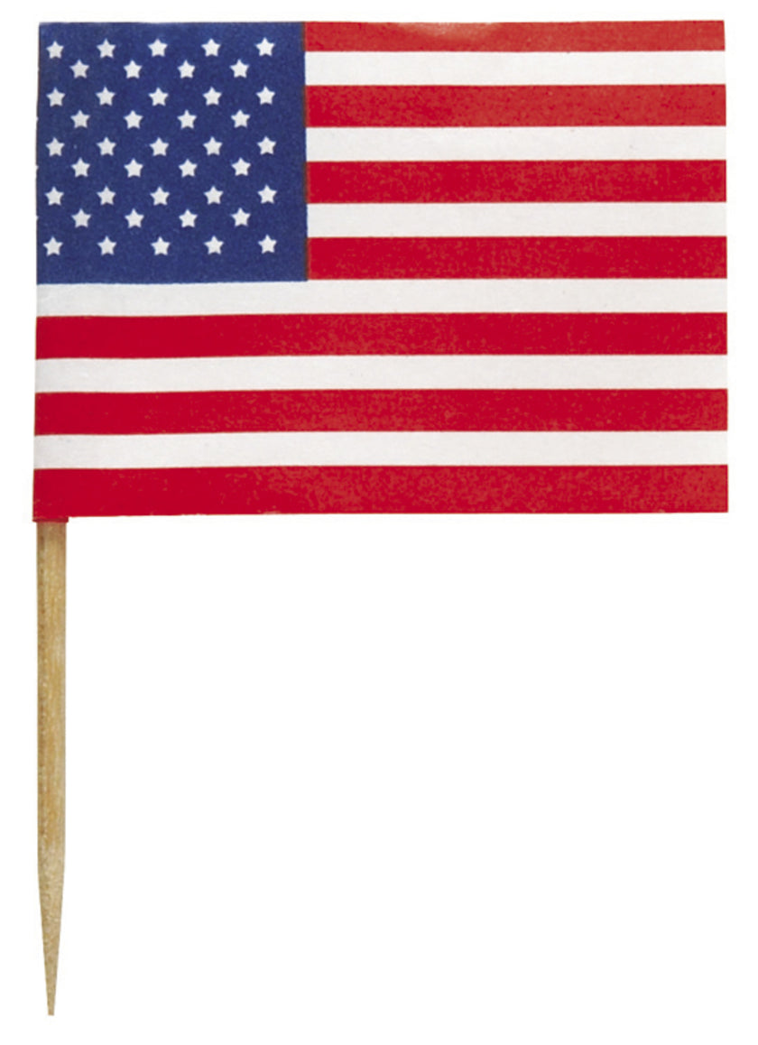 30 cake toppers Drapeau USA - American Party