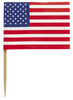 30 cake toppers Drapeau USA - American Party