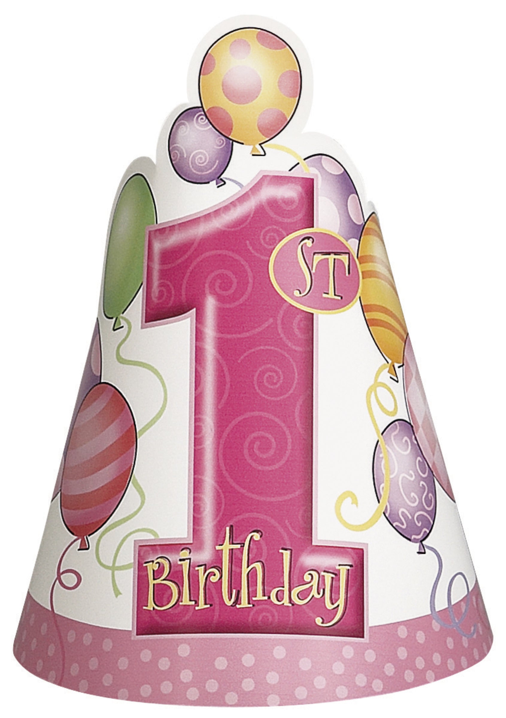 Lot 1º anniversaire rose