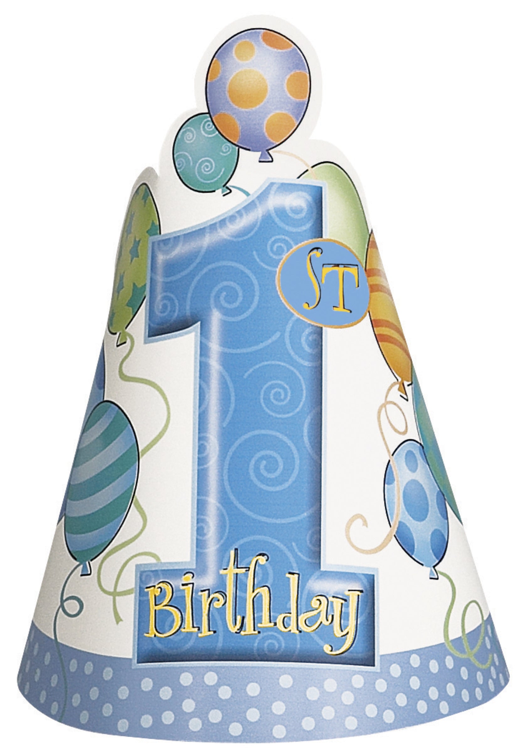 Lot 1º anniversaire bleu