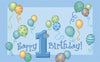 Lot 1º anniversaire bleu