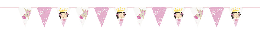 Guirlande de fanions licorne rose- Magical Unicorn