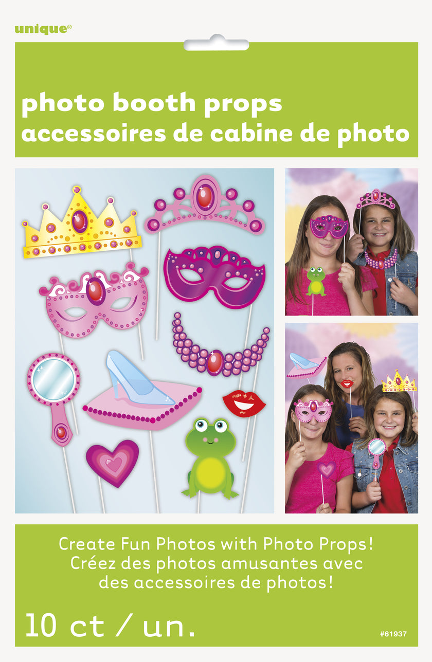 10 accessoires pour Photo booth - Princess