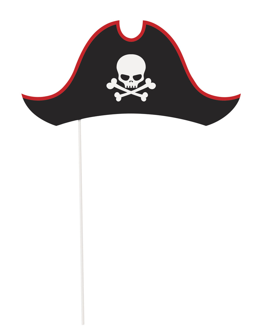 10 accessoires Photo booth pour fête pirate