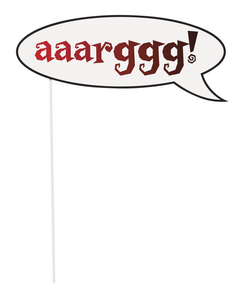 10 accessoires Photo booth pour fête pirate