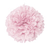 Pompon décoration rose clair - Gamme couleur unie