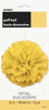 Pompon décoration jaune - Gamme couleur unie
