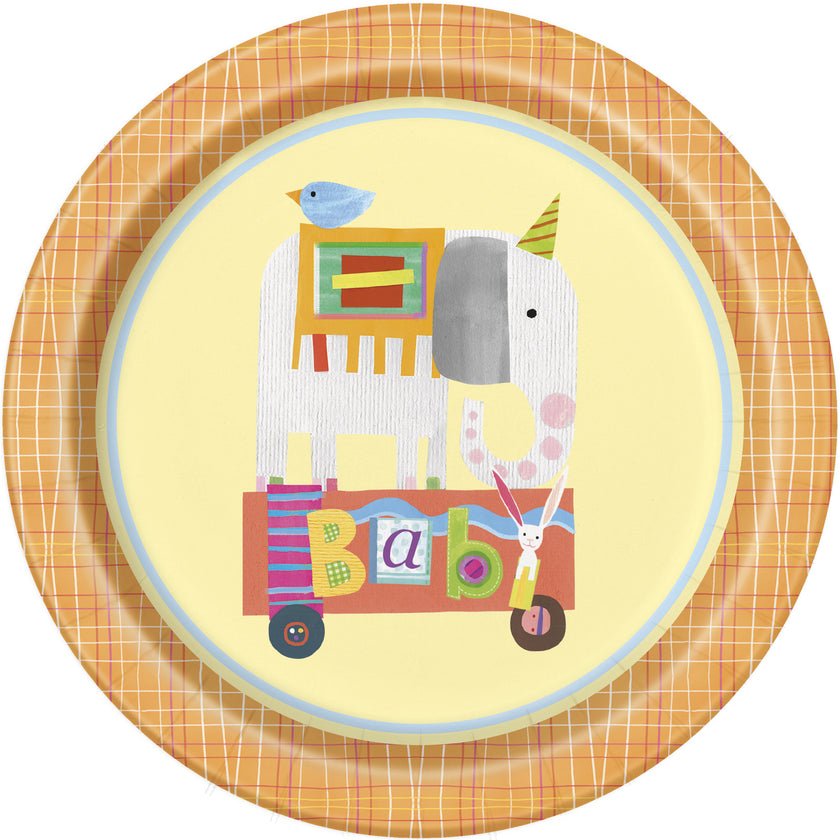 8 assiettes - Circus Animal