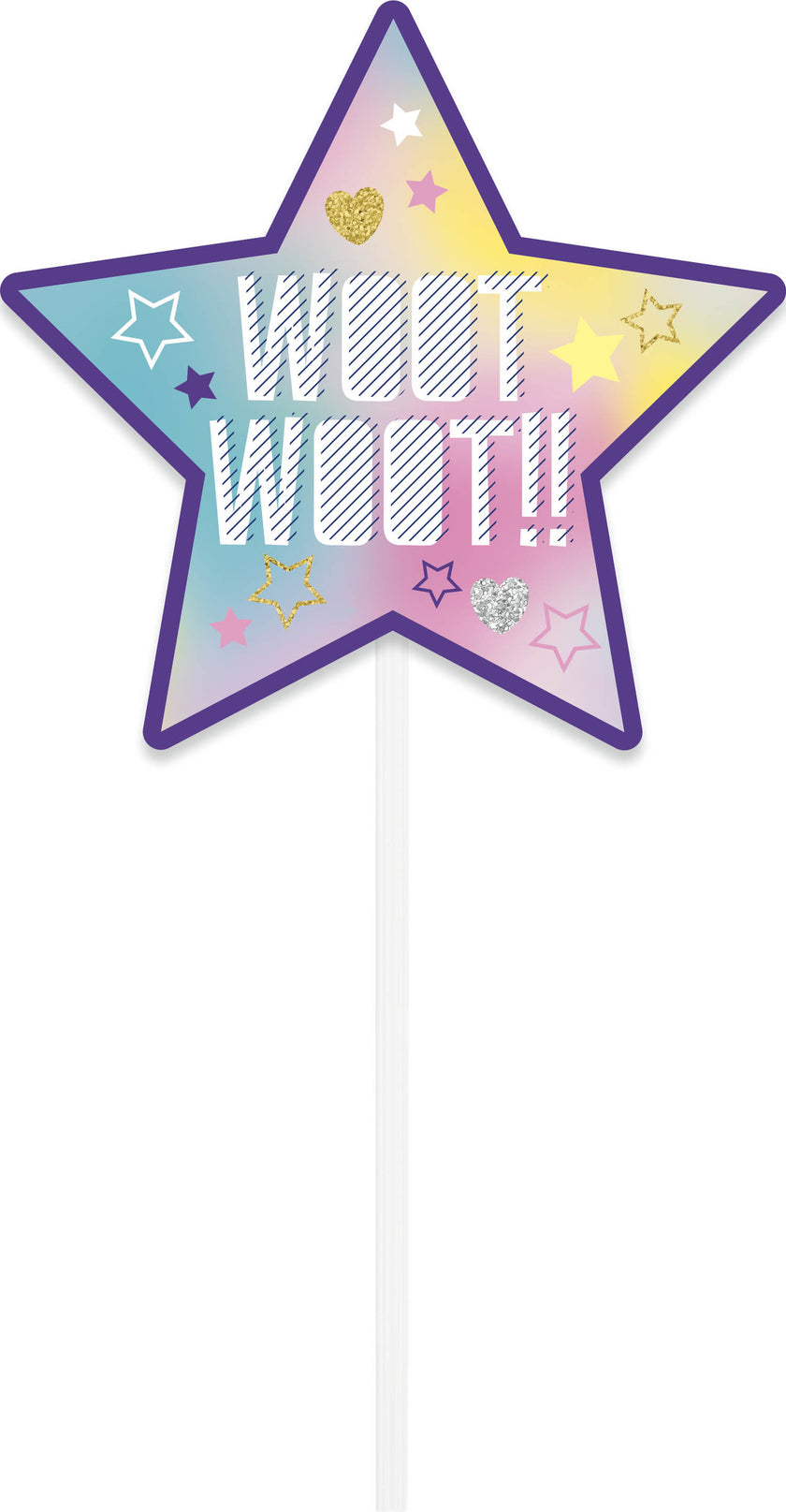 10 accessoires pour Photo booth de licorne joyeuse - Unicorn