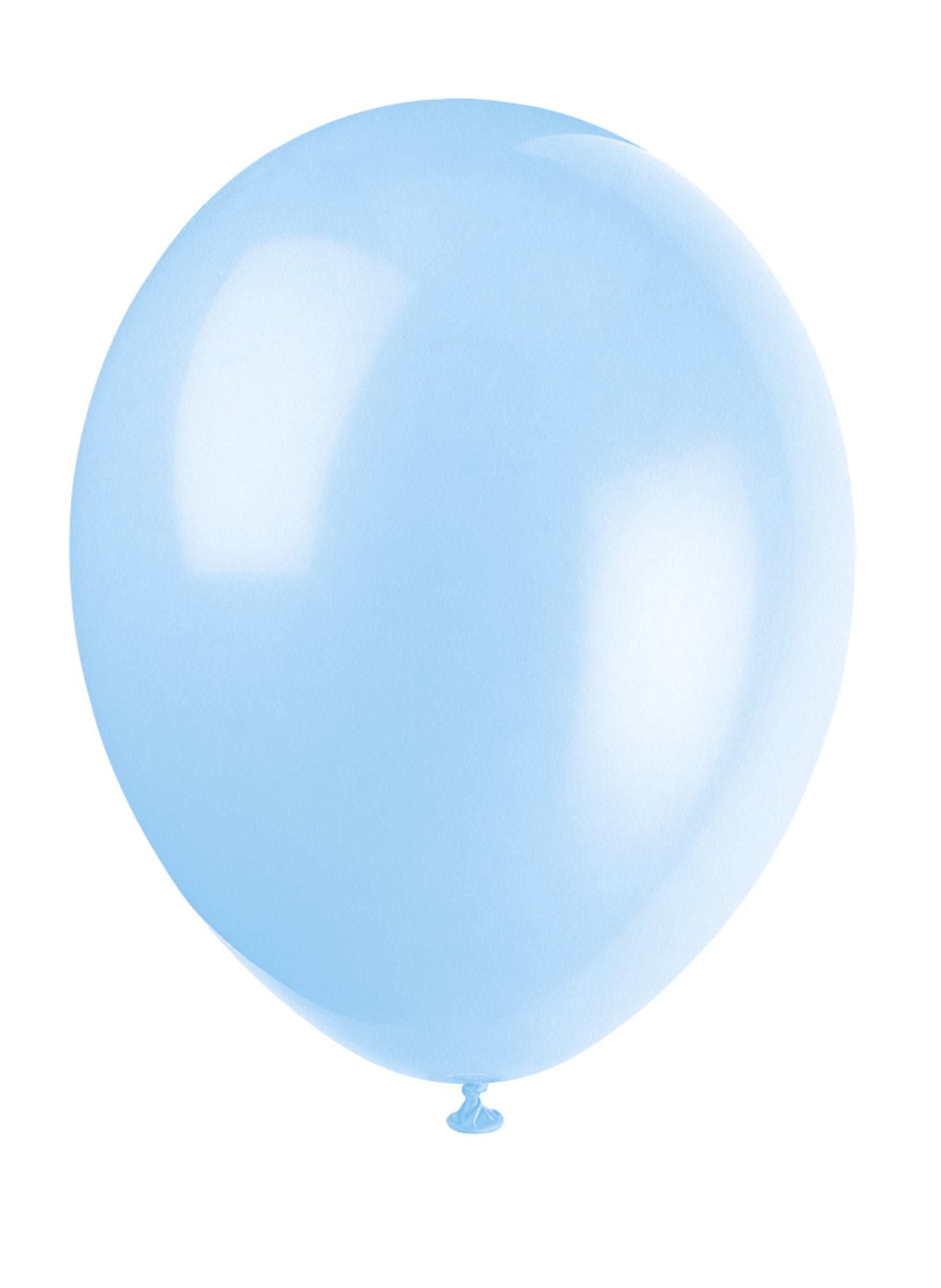 10 ballons couleur bleu ciel - Gamme couleur unie