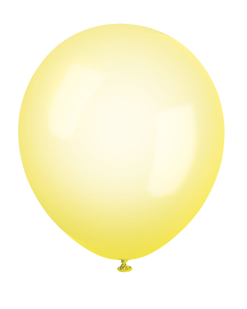 10 ballons couleurs fluos variés - Gamme couleur unie