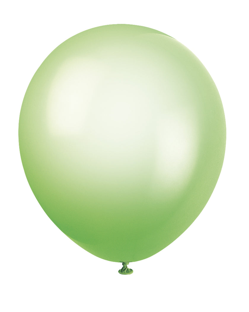 10 ballons couleurs fluos variés - Gamme couleur unie