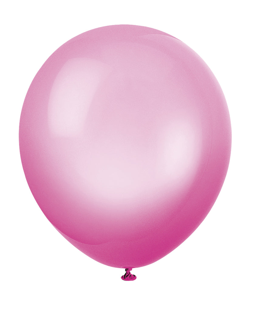 10 ballons couleurs fluos variés - Gamme couleur unie
