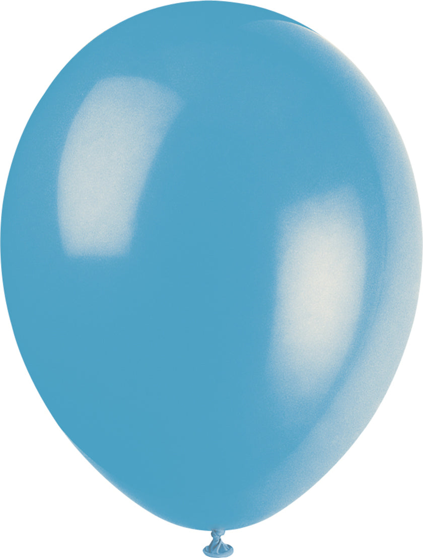 10 ballons couleurs pastel variés - Gamme couleur unie