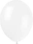 10 ballons couleurs pastel variés - Gamme couleur unie