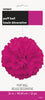 Pompon décoration rose fluo