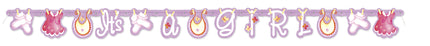 Guirlande It's a girl - Clothesline Baby Shower