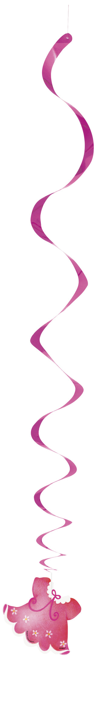 3 décorations à suspendre It's a girl - Clothesline Baby Shower