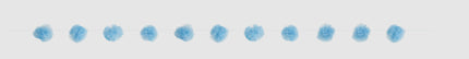Guirlande pompons bleus - Gamme couleur unie