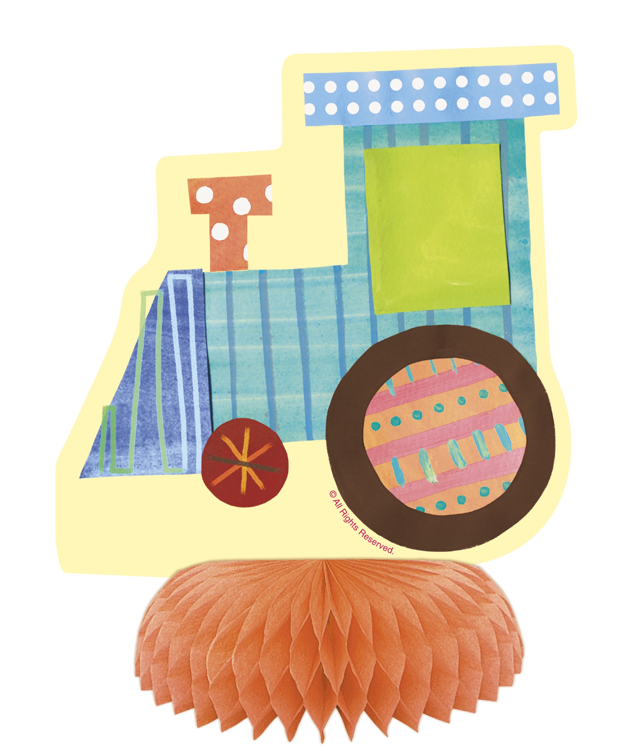 3 décorations pour la table - Circus Animal