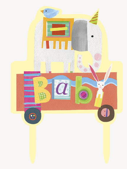 Décoration pour gâteau - Circus Animal