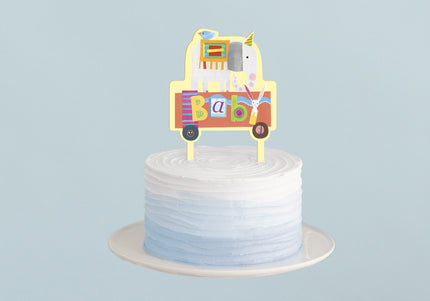 Décoration pour gâteau - Circus Animal