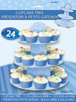 Présentoir cupcakes grand modèle bleu