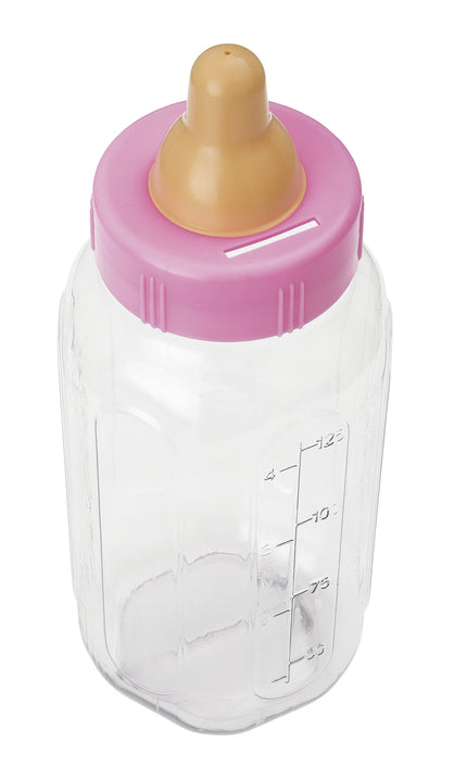 Biberon remplissable rose