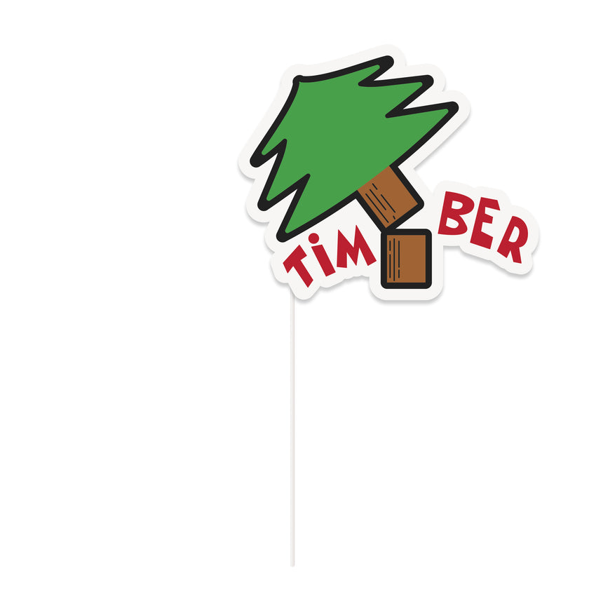 10 accessoires pour Photo booth bucheron