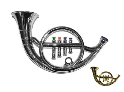trompette/cor avec pistons mix 38cm