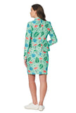 Costume Flamant Rose Tropical femme - Suitmeister