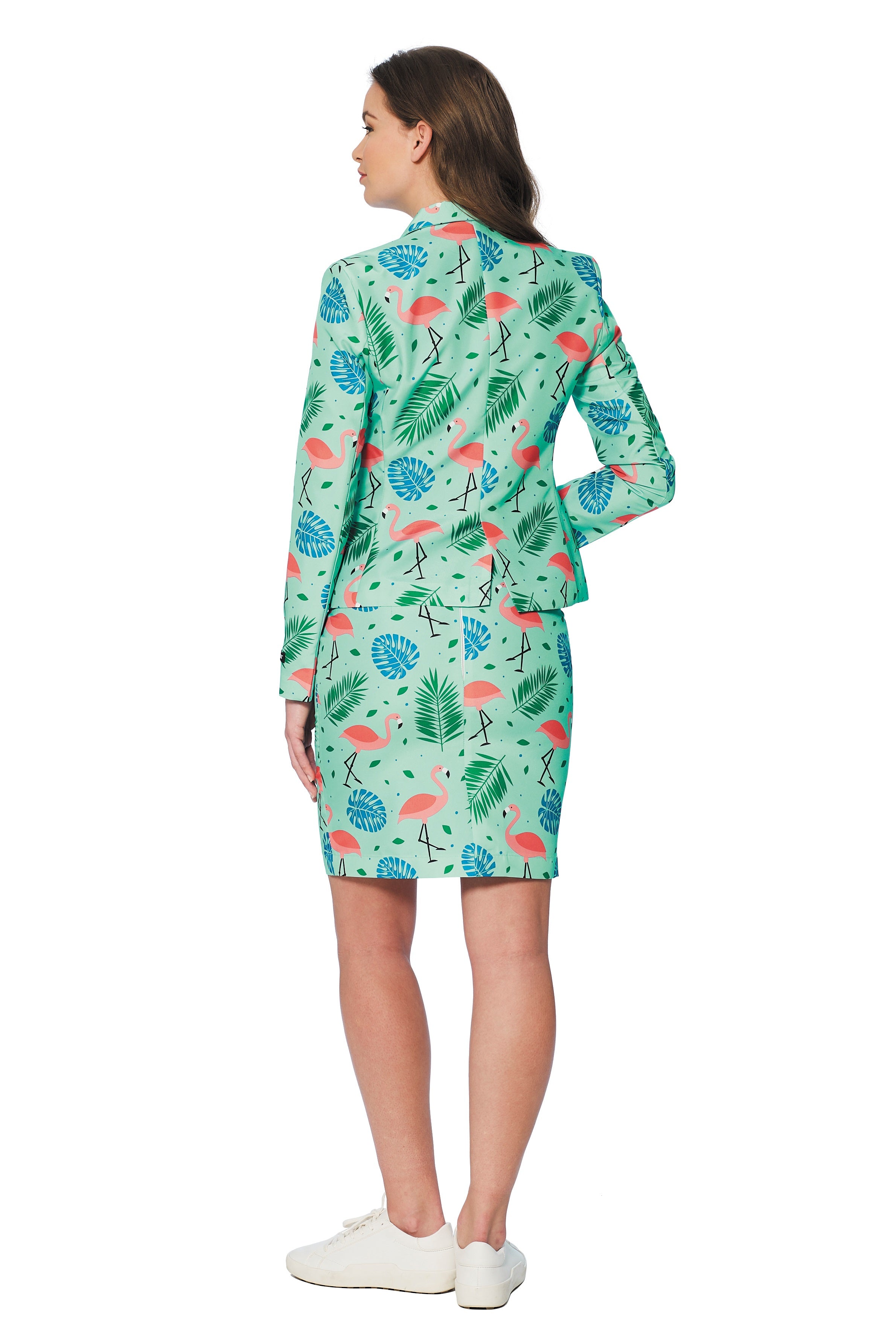Costume Flamant Rose Tropical femme - Suitmeister