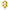 1 Bougie Chiffre 3 Or 9.3cm - Amscan