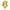 1 Bougie Chiffre 6 Or 9.3cm - Amscan