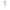 1 Popper Confettis Push Pop Papier Rond Blanc Rose Beige - Amscan