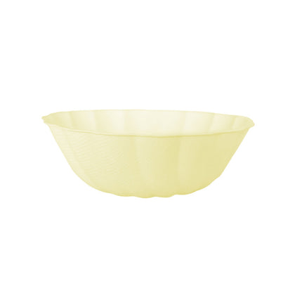 6 Bols Ronds Décor Jaune 14.8cm - Amscan