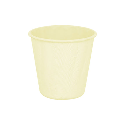 6 Tasses Décor Jaune 310ml - Amscan