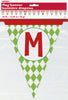 Guirlande à Fanions Merry Christmas - Basic Christmas