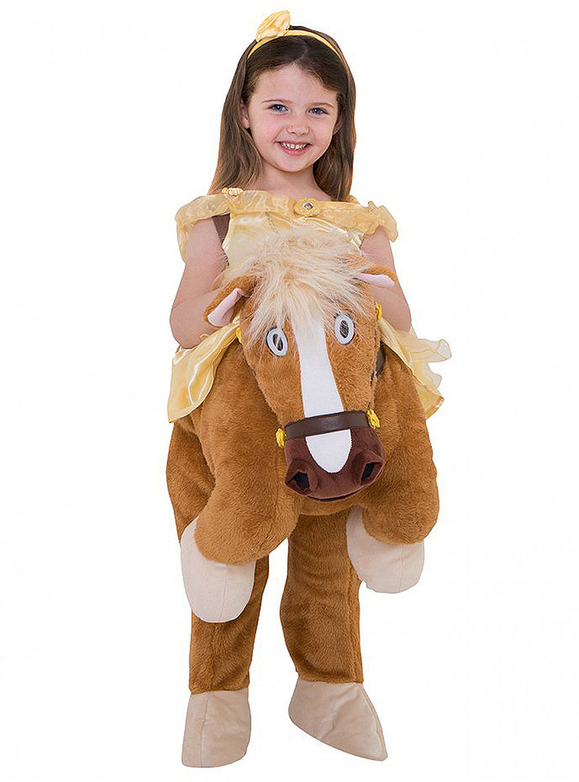 Déguisement porte-moi Belle sur le cheval Philibert - La Belle et la bête