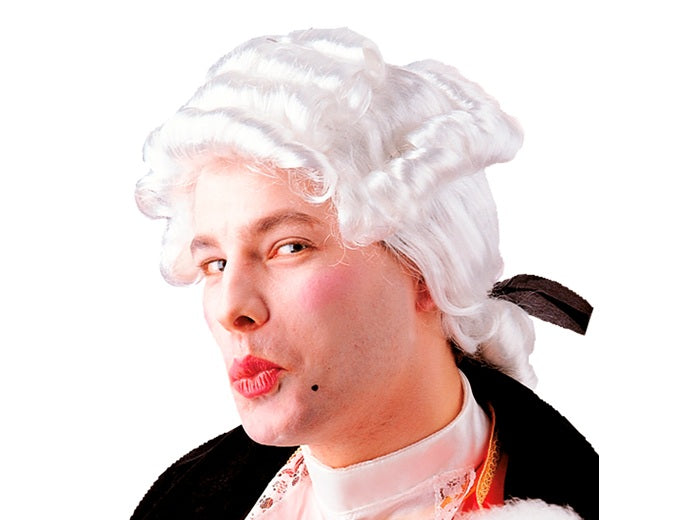 perruque roccoco casanova blanc adulte