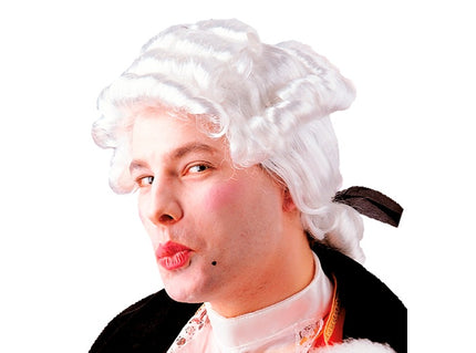 perruque roccoco casanova blanc adulte