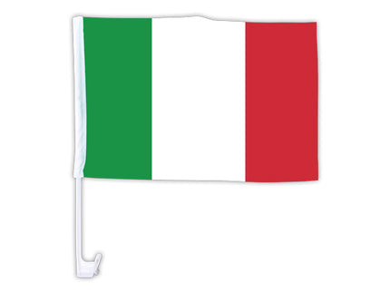drapeau pour voiture italie 30x45cm